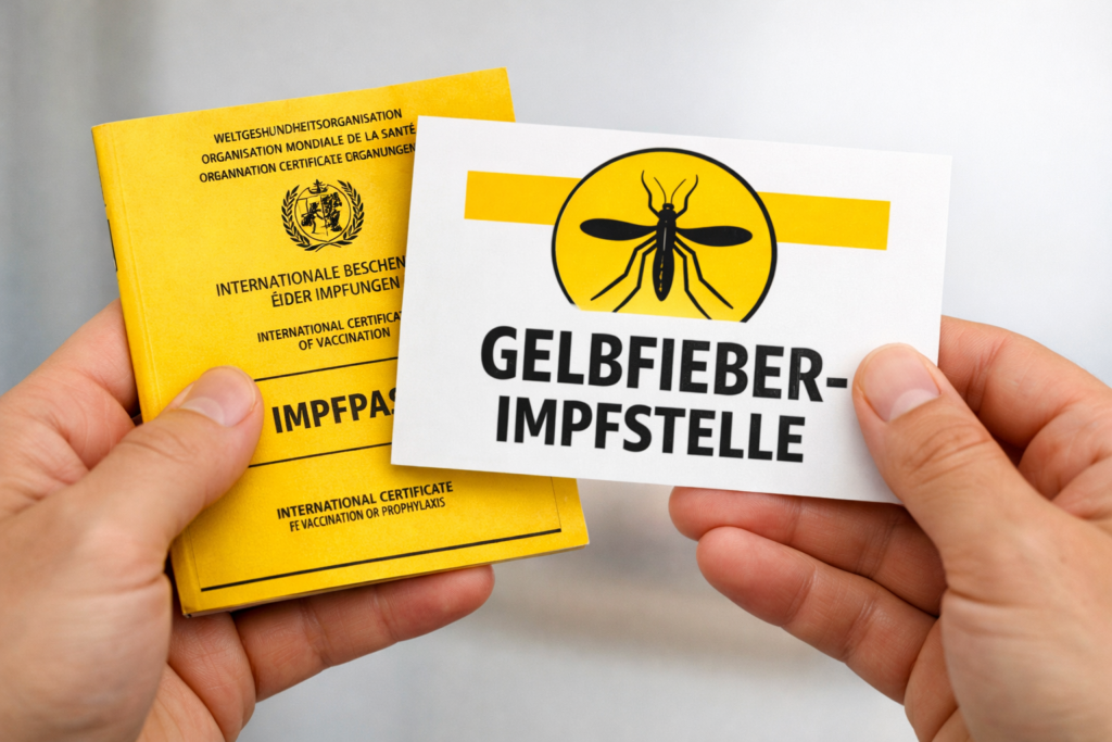 Gelbfieber Impfstelle